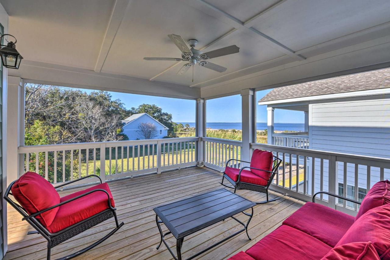 Breezy Hilton Head Getaway 3 Decks And Water Views! Villa Pulau Hilton Head Luaran gambar